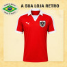 Camisa retrô Austria Vermelha 1978