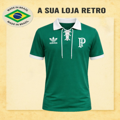 Camisa retrô Palmeiras 100 Anos Comemorativa