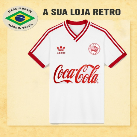 Camisa retrô Nautico Branca comemorativa