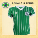 Camisa retrô Alemanha listrada 1986