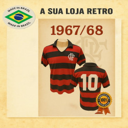 Camisa retrô Flamengo - 1967- 68