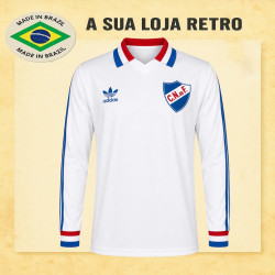 Camisa retrô Nacional de Montevideo ML - URU