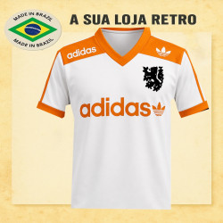 Camisa retro de treino Seleção da Holanda 1974