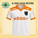 Camisa retro de treino Seleção da Holanda 1974