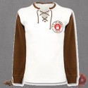 Camisa retrô St Pauli marron ML tradicional- ALE